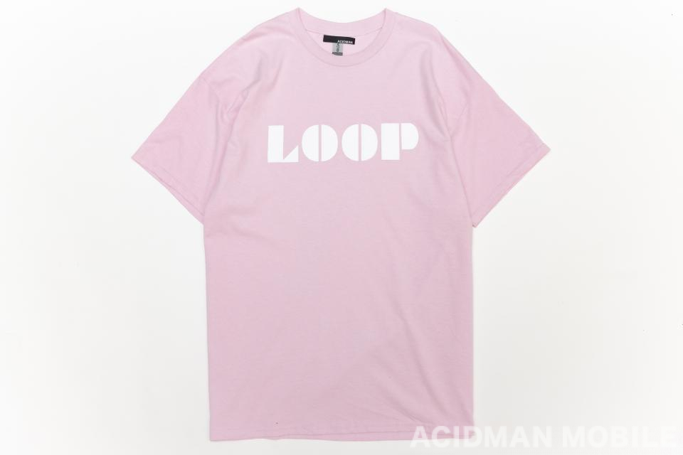 ACIDMAN「Loop」新品未使用 ステッカー付き Loop 復刻ロゴ Tee」モバイル会員限定カラー | ACIDMAN MOBILE