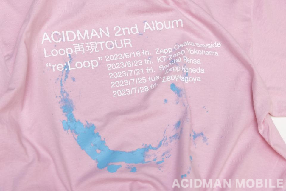 Loop 復刻ロゴ Tee」モバイル会員限定カラー | ACIDMAN MOBILE